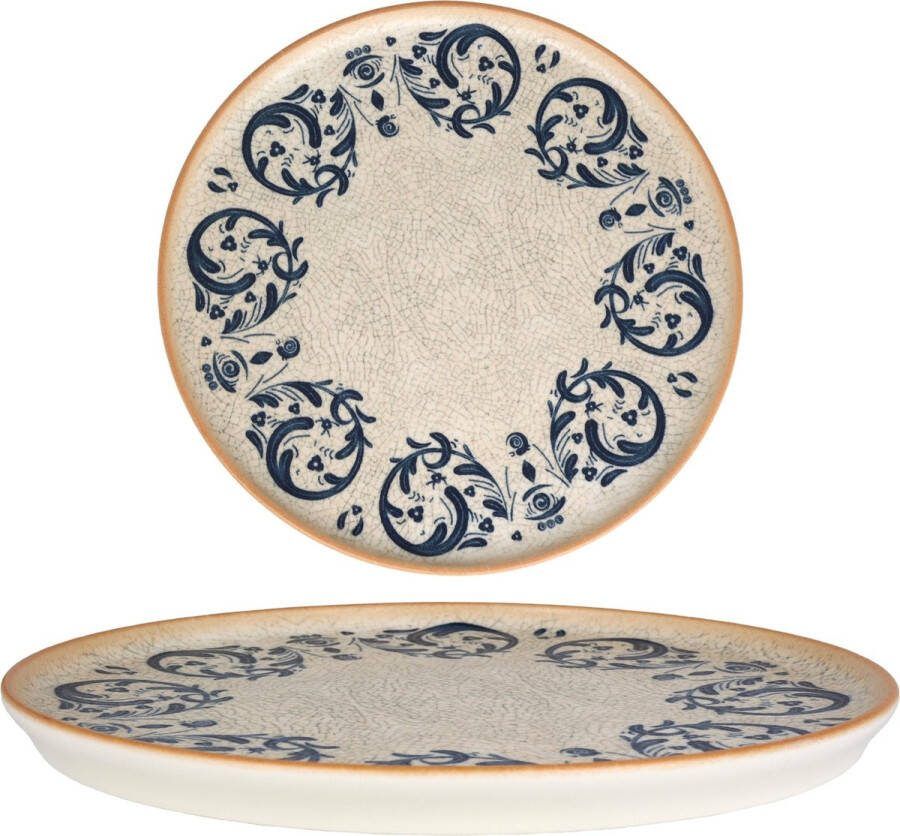 Bonna Dessertbord Viento Porselein 22 cm set van 6