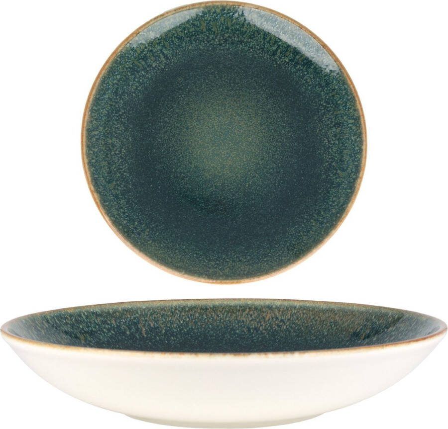 Bonna Diep bord Ore Mar Porselein 25 cm (1300cc) set van 6