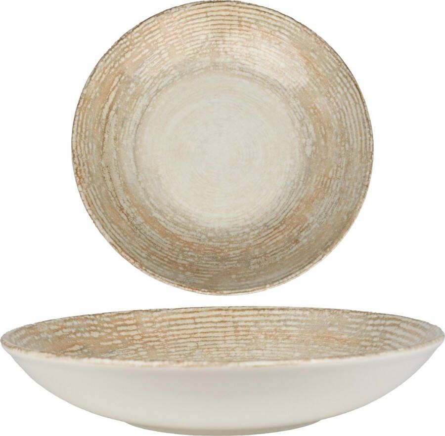 Bonna Diep bord Patera Porselein 25 cm (1300cc) set van 6
