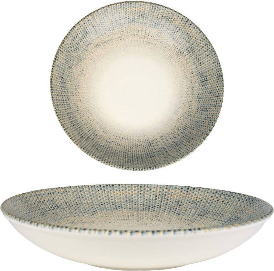 Bonna Diep bord Sway Porselein 23 cm (1000cc) set van 6