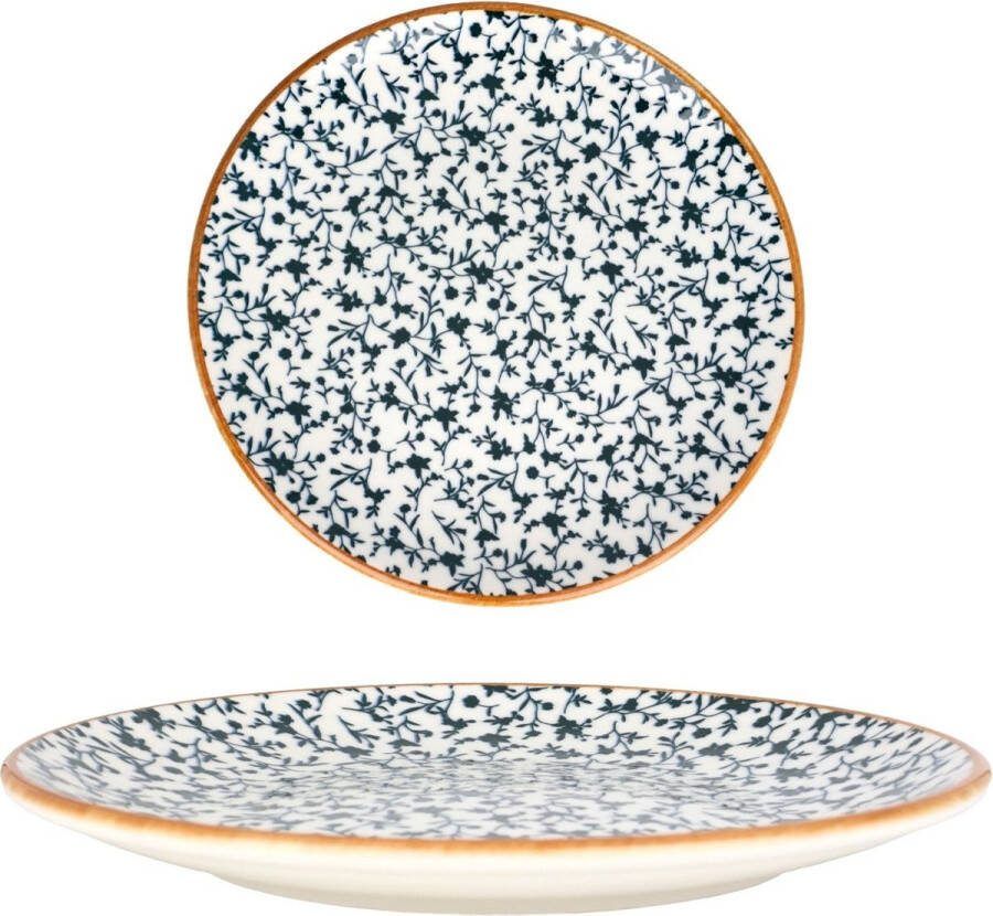 Bonna Dinerbord Calif Porselein 27 cm set van 6