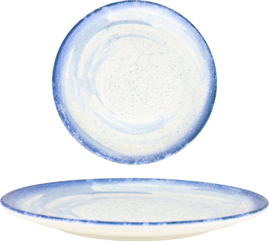 Bonna Dinerbord Harena Porselein 25 cm set van 6