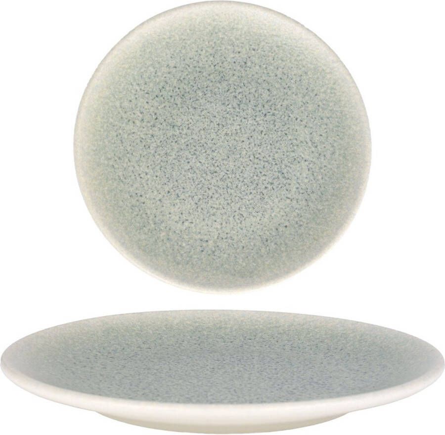 Bonna Dinerbord Luca Ocean Porselein 27 cm set van 6