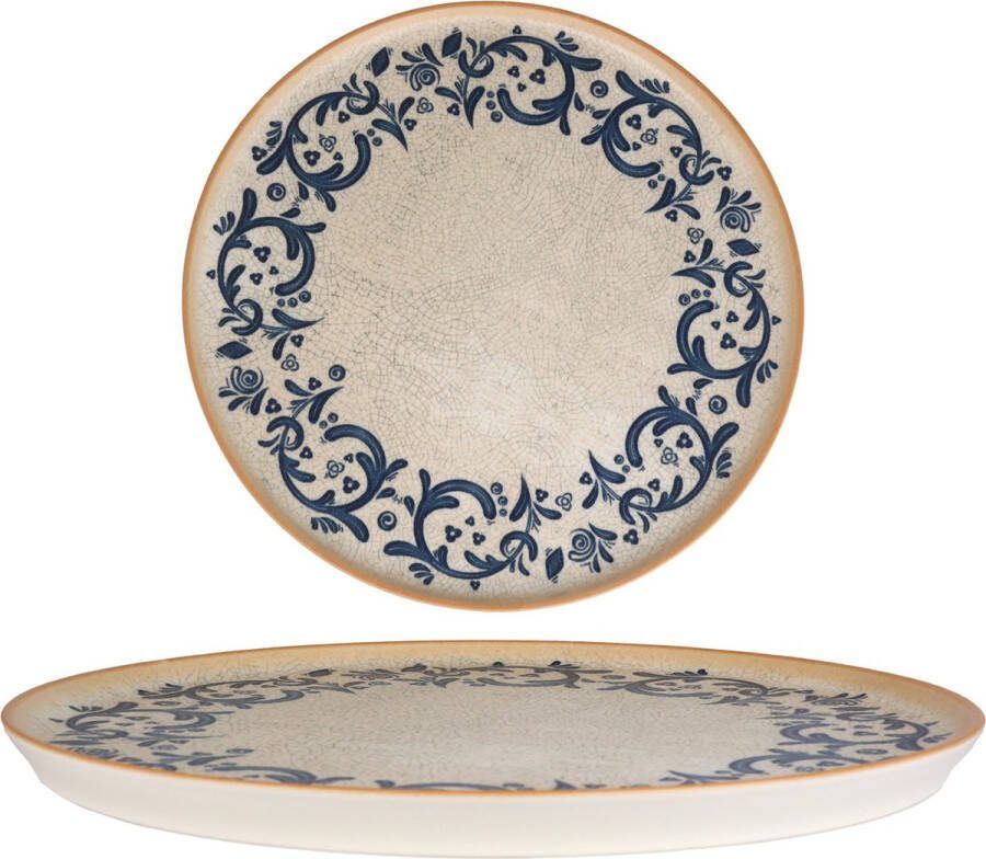 Bonna Dinerbord Viento Porselein 28 cm set van 6