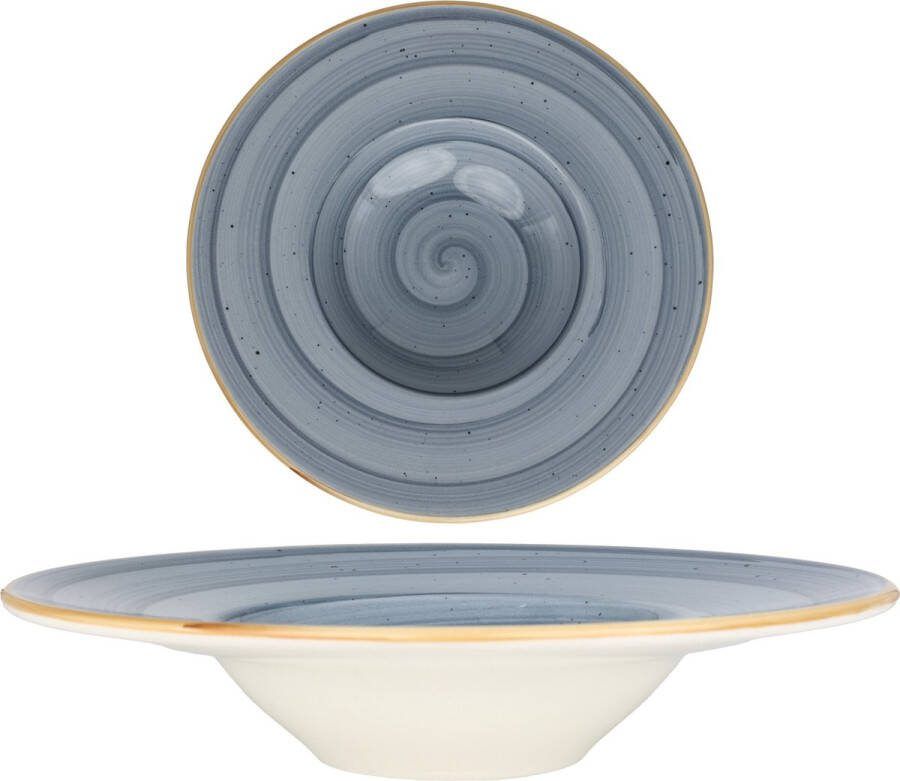 Bonna Pastabord Aura Dusk Porselein 28 cm (400cc) set van 2