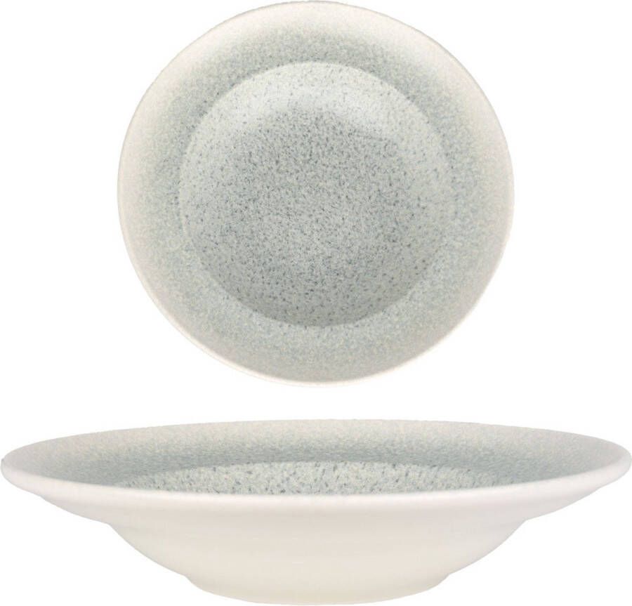 Bonna Pastabord Luca Ocean Porselein 24 cm (400cc) set van 2