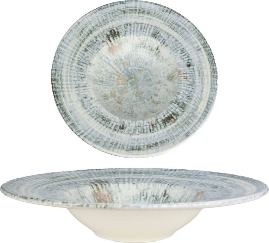 Bonna Pastabord Odette Porselein 28 cm (400cc) set van 2