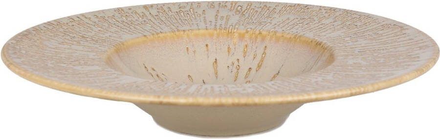 Bonna Pastabord Sand Snell Porselein 28 cm set van 2