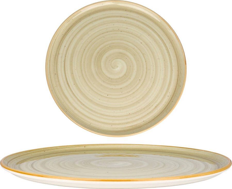 Bonna Pizzabord Aura Terrain Porselein 32 cm set van 2