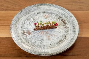 Bonna Platte Bord Odette Porselein 23 cm set van 6