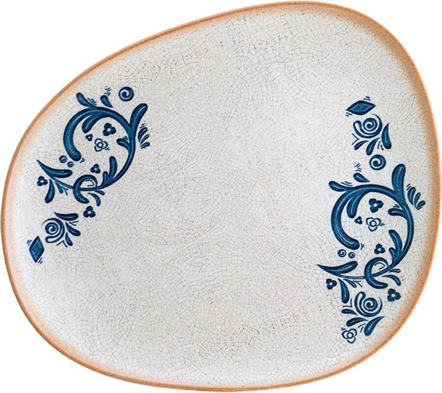 Bonna Platte Bord Viento Porselein 33 cm set van 6