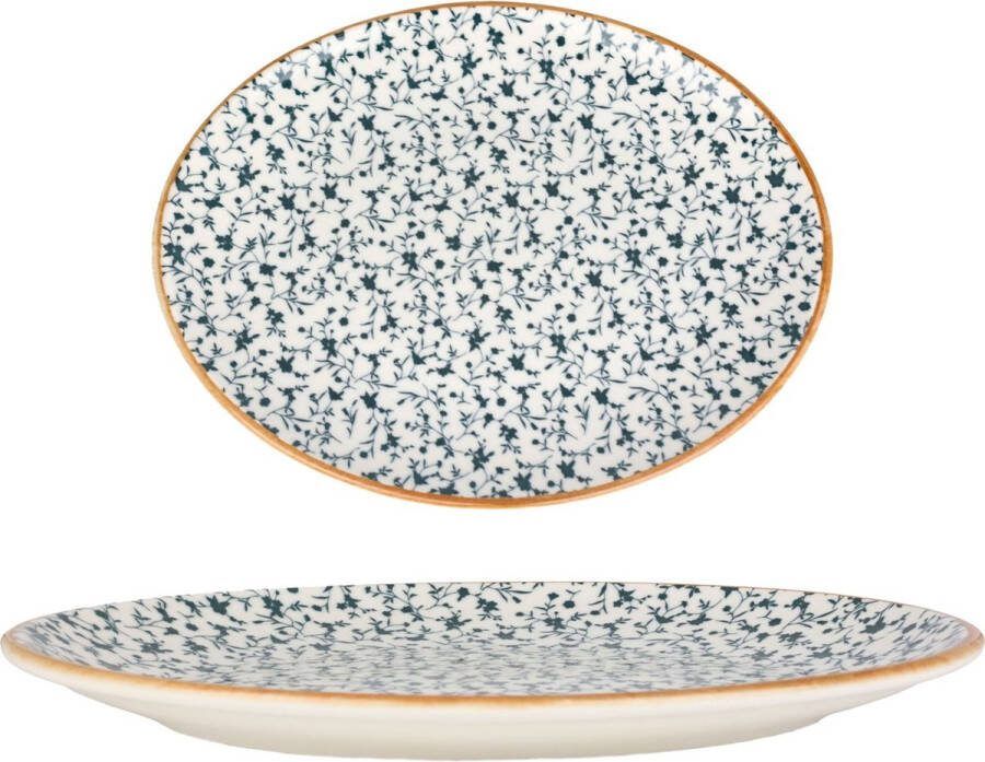 Bonna Serveerschaal Calif Porselein 31x24 cm set van 2