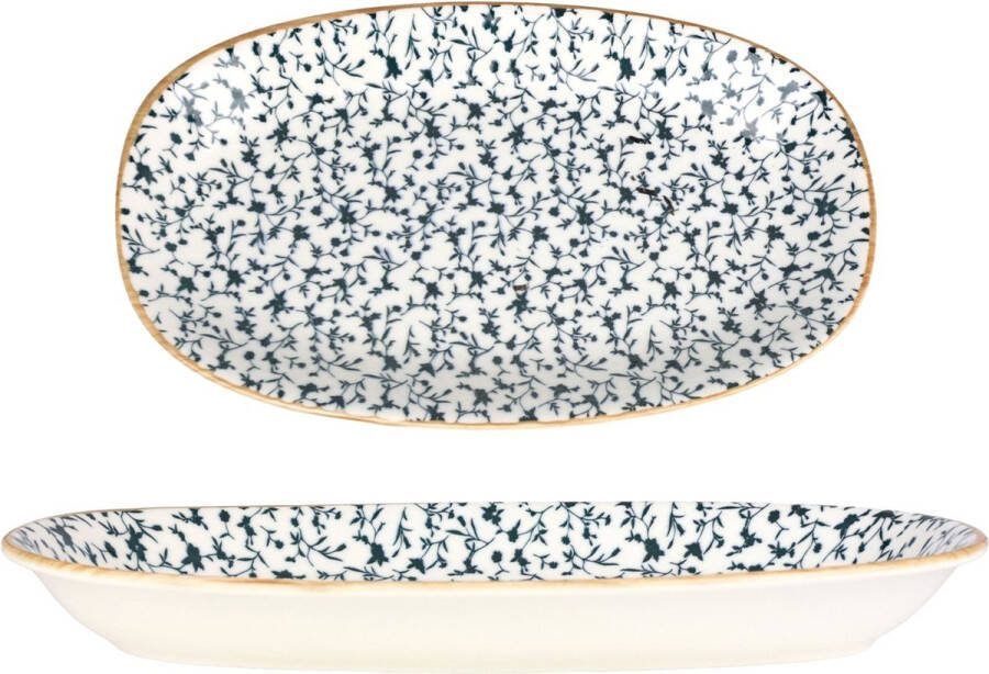 Bonna Serveerschaal Calif Porselein 34x19 cm set van 2