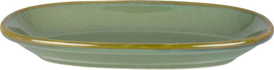 Bonna Serveerschaal Sage Hygge Porselein 15x8.5 cm set van 2