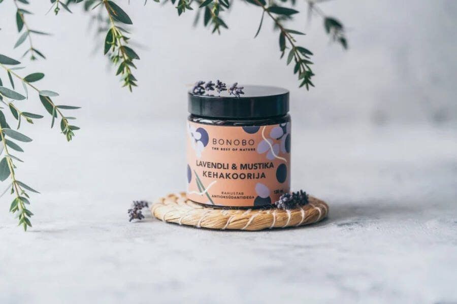 BONOBO Body Scrub — Blueberry and Lavender