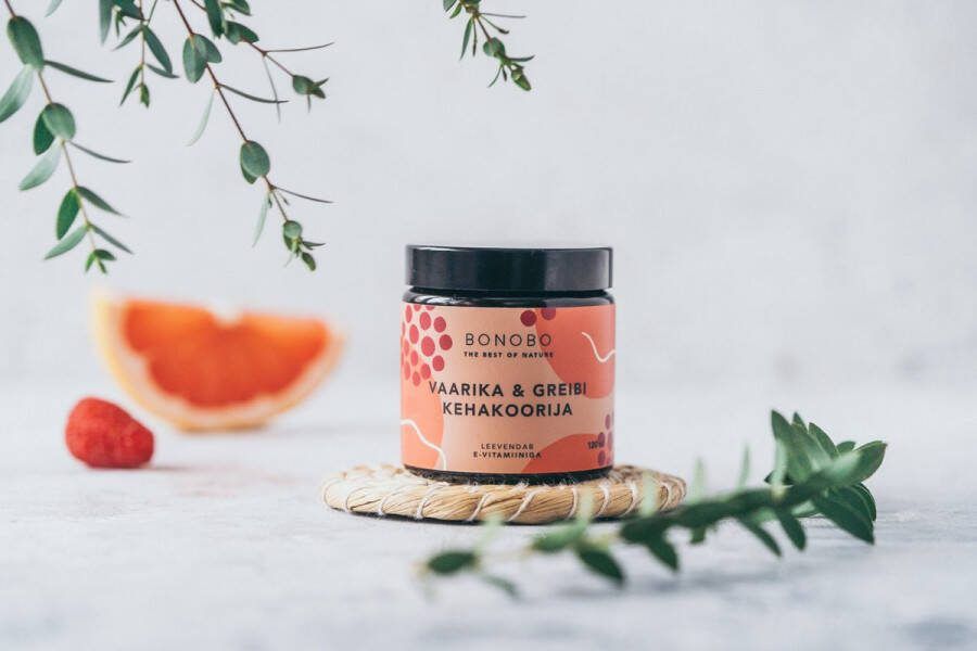 BONOBO Body Scrub — Raspberry and Grapefruit