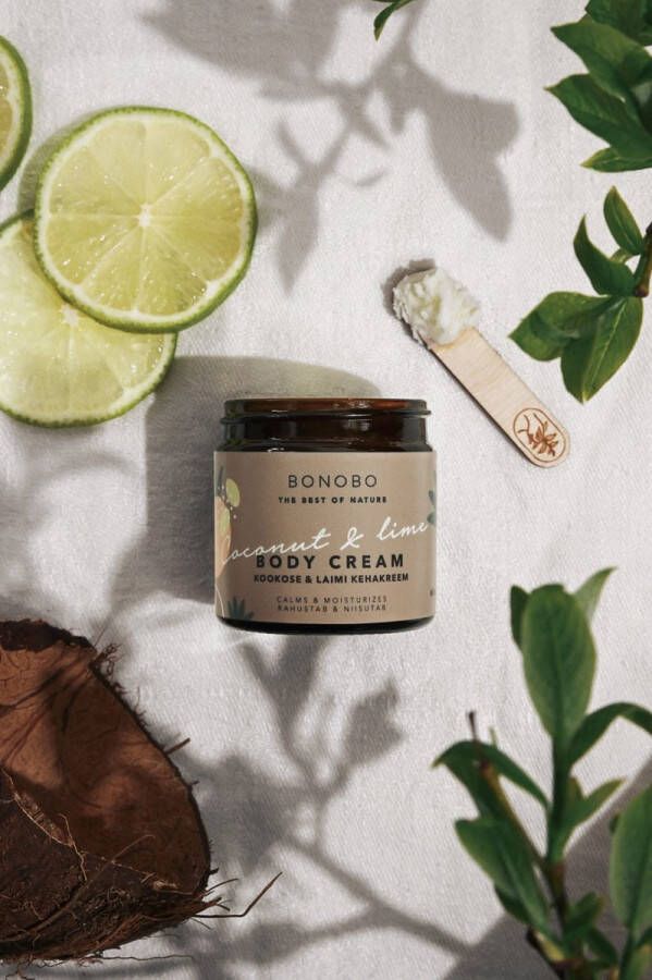 BONOBO Coconut and Lime Body Cream Calming and Moisturizing 60ml