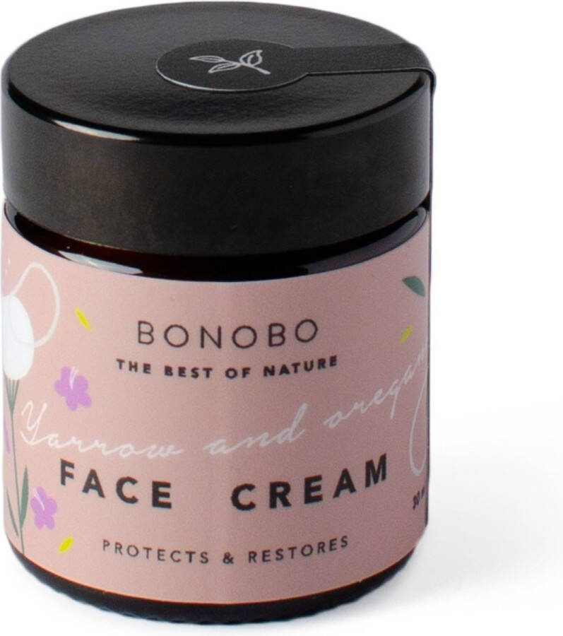 BONOBO Yarrow & Oregano Face Cream Protects & Restores 60ml