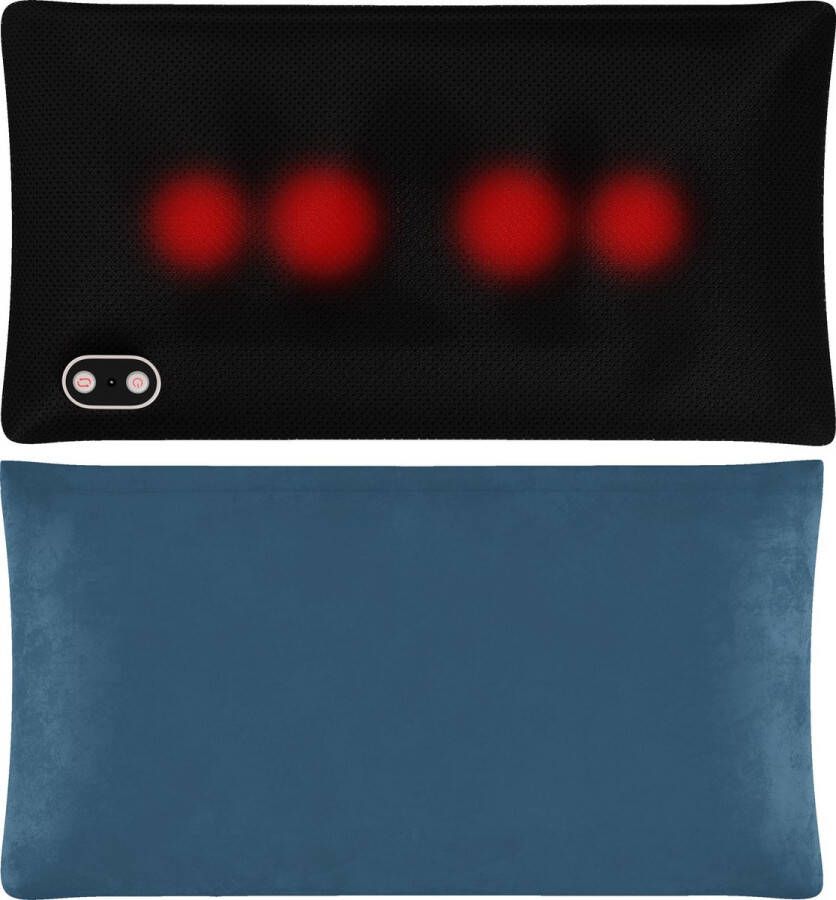 Bonzai Bonzani Massagekussen – Hoofdkussen – Infrarood Warmtekussen – Massage Blauw