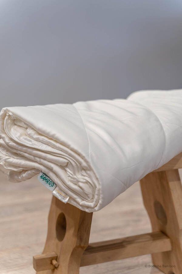 Boomba Bamboo Zomerdekbed gemaakt van 100% biologisch bamboe 260x240 220