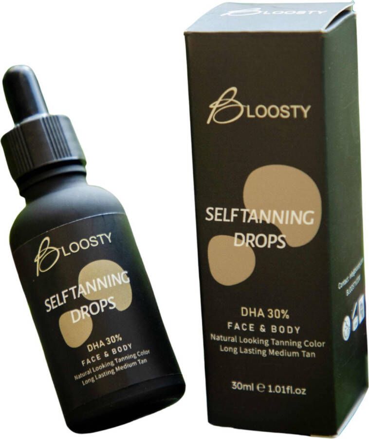 Boosty Bloosty Zelfbruiner druppels Magic Drops 30 ML Tanning drops Magic Drops Serum