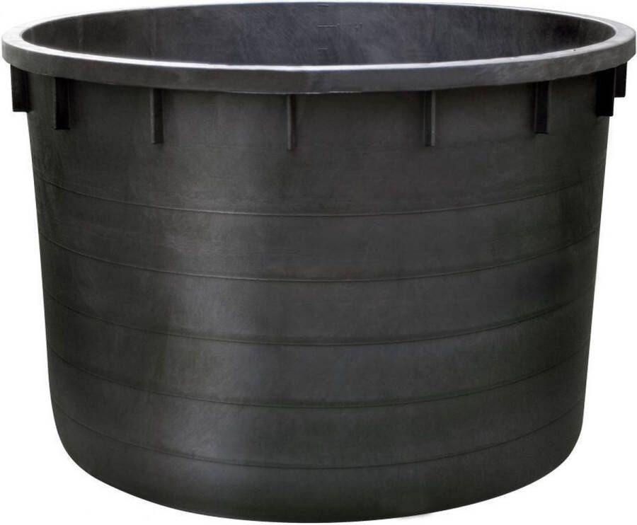 BOOXIES 750 liter Kuip Zwart Bomen Plantcontainer