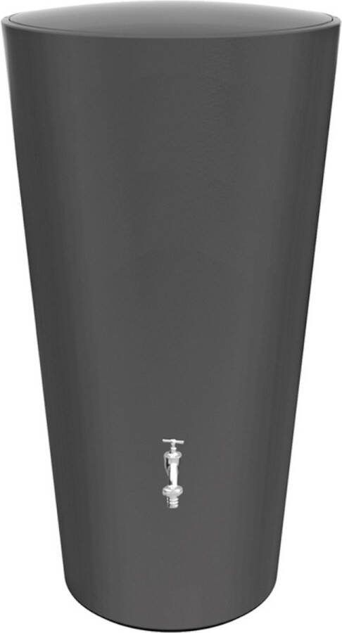 BOOXIES Regenton Strato 210 liter Antraciet