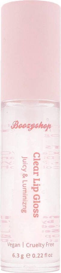 Boozyshop Lipgloss Clear Lip Gloss Transparant Non-sticky Rijk aan Vitamine E Glanzende lipgloss 6 3 gr