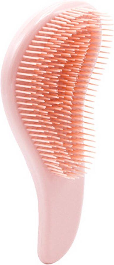 Boozyshop Anti klit haarborstel Pijnloos je haar ontwarren Detangling Brush Ergonomisch design Voor elk haartype Roze