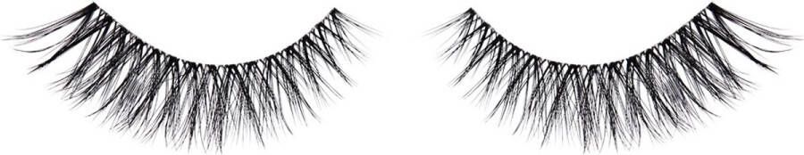 Boozyshop Nep Wimpers Mandy Nepwimpers Valse Wimpers Fake Eyelashes Transparante band Natuurlijke look Lichtgewicht Lashes Herbruikbaar Vegan