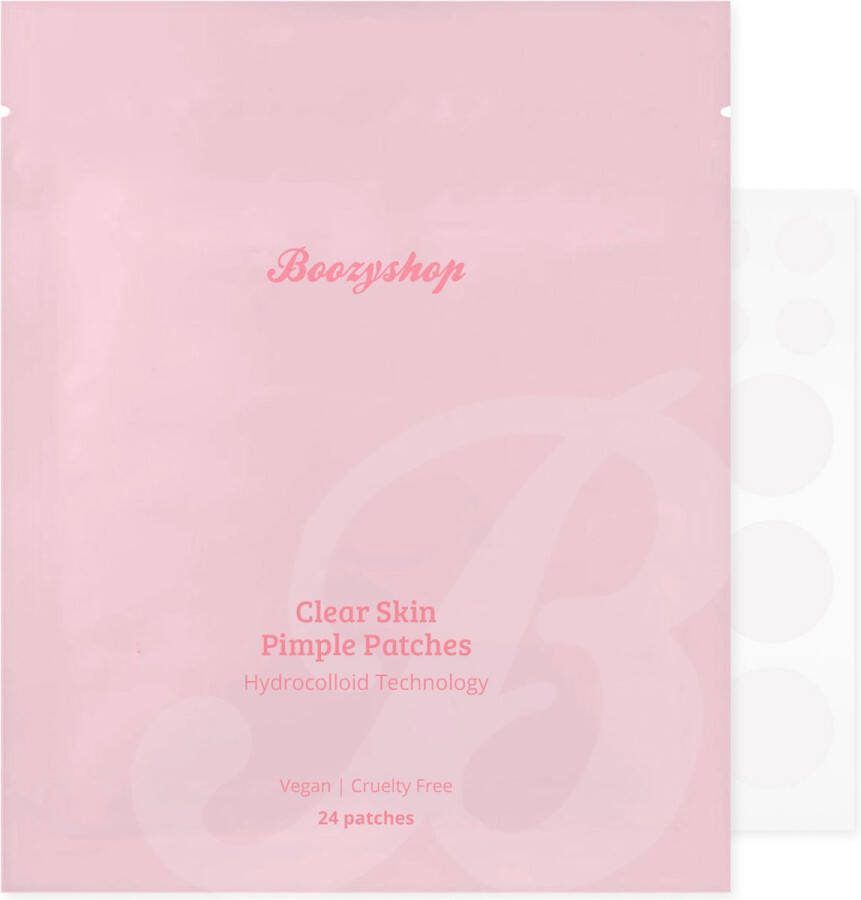 Boozyshop Pimple Patches Pimple patch Ance patch Puisten verwijderaar Puistjes verwijderen Puisten pleister Geschikt om onder je make-up te dragen 24 stuks