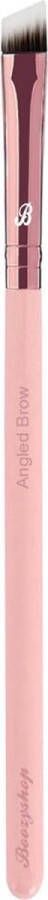 Boozyshop Pink & Rose Gold Angled Brow Brush