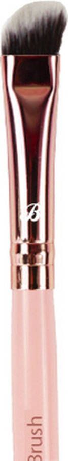 Boozyshop Pink & Rose Gold Small Angled Blending Brush