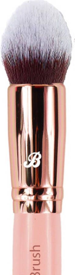 Boozyshop Pink & Rose Gold Tapered Blending Brush