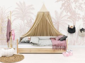 Bopita Lucas bedbank 90x200 Wit Naturel