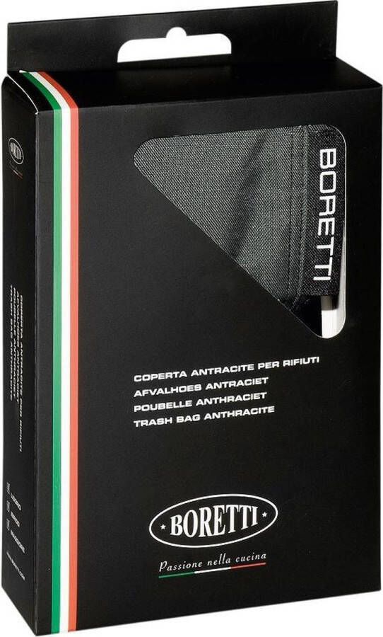 Boretti Afvalhoes Antraciet 22 x 34 x 50 cm