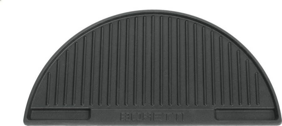 Boretti BBQ Bakplaat half moon Ceramica Large gietijzer dubbelzijdig