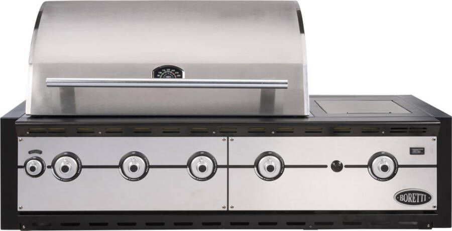 Boretti Ligorio Top Gas Inbouwbarbecue Buitenkeuken inbouw BBQ