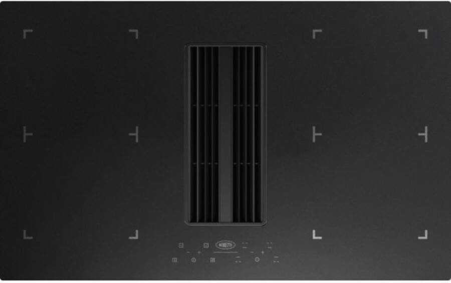 Boretti MLIH84 Inductie kookplaat met afzuiging Hood-in-hob 83cm 4 zones