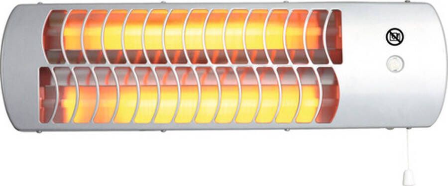 Borg Badkamerkachel infraroodstraler Verwarming Straalkachel 1200 watt