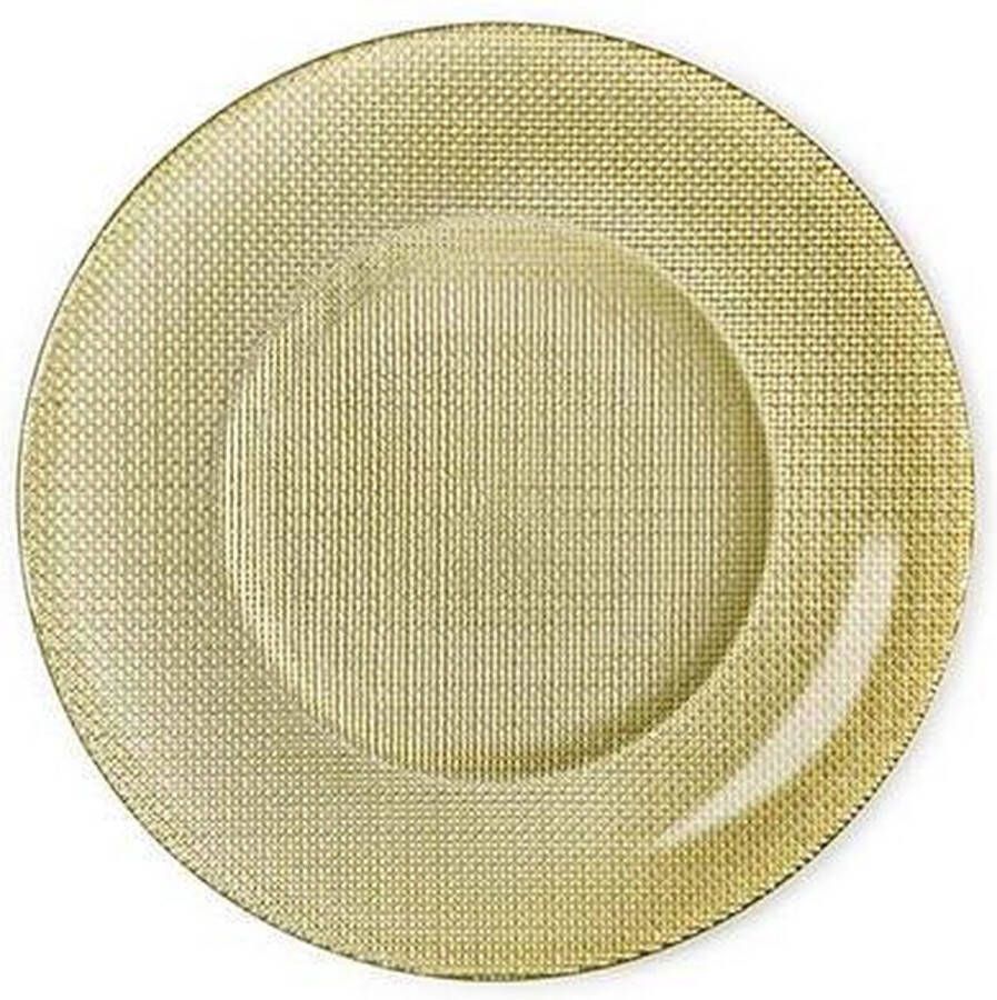 Bormioli Inca Bord Onderzetbord D31cm Goud