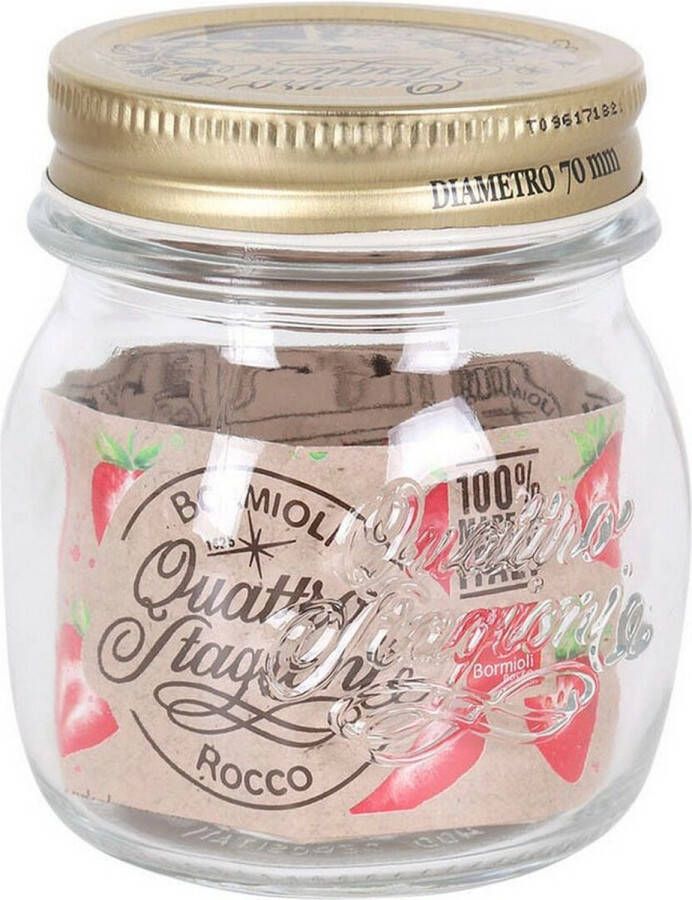 Deur Huizen Weckpot Quattro Stagioni Bokaal Met Capsule 25cl