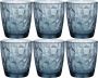 Bormioli Rocco Set van 12x stuks tumbler waterglazen drinkglazen blauw 390 ml Drinkglazen - Thumbnail 1