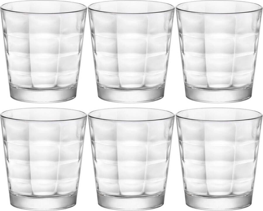 Bormioli Rocco 18x Stuks tumbler waterglazen sapglazen transparant 240 ml Glazen drinkglazen