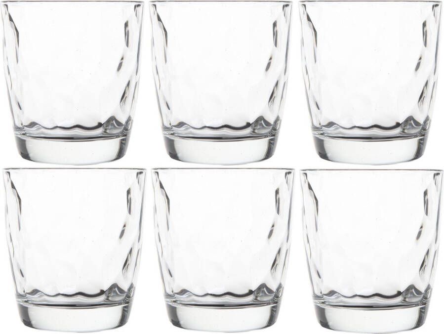 Bormioli Rocco 18x Stuks waterglazen sapglazen transparant 300 ml Glazen drinkglazen