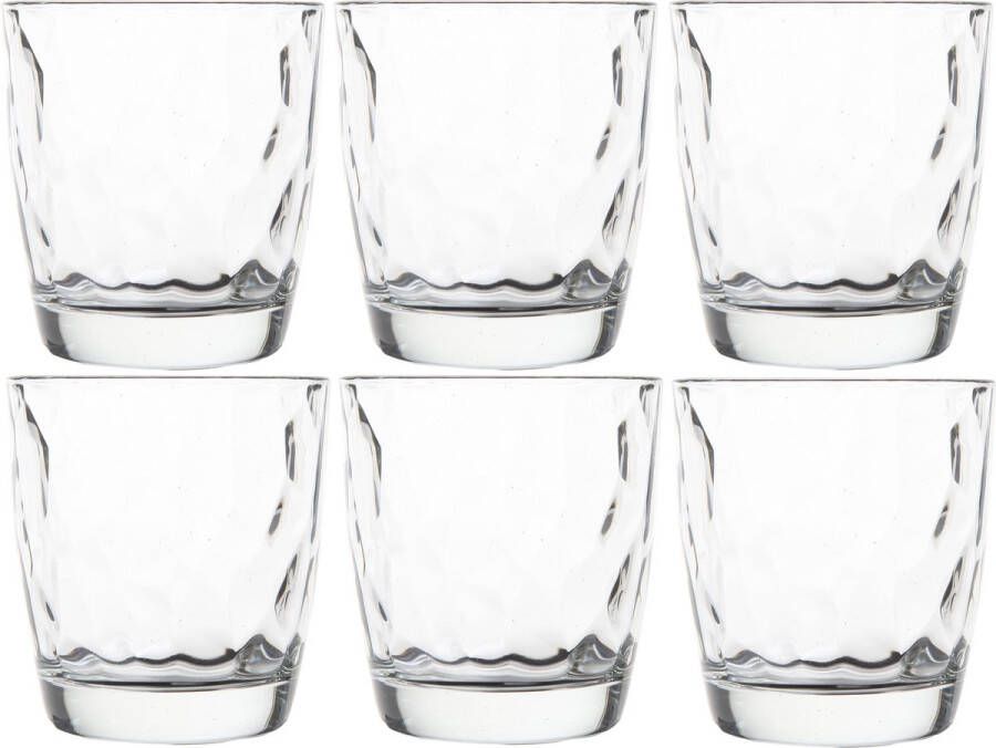 Bormioli Rocco 18x Stuks waterglazen sapglazen transparant 300 ml Glazen drinkglazen