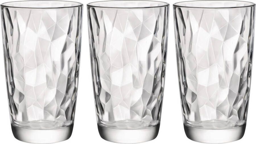 Bormioli Rocco 18x Stuks waterglazen sapglazen transparant 470 ml Glazen longdrinkglazen