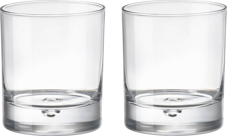 Bormioli Rocco Whisky glazen 6x Barglass serie transparant 280 ml Whiskeyglazen