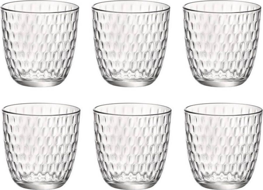 Bormioli Rocco Waterglazen Slot Transparant 290 ml 6 stuks