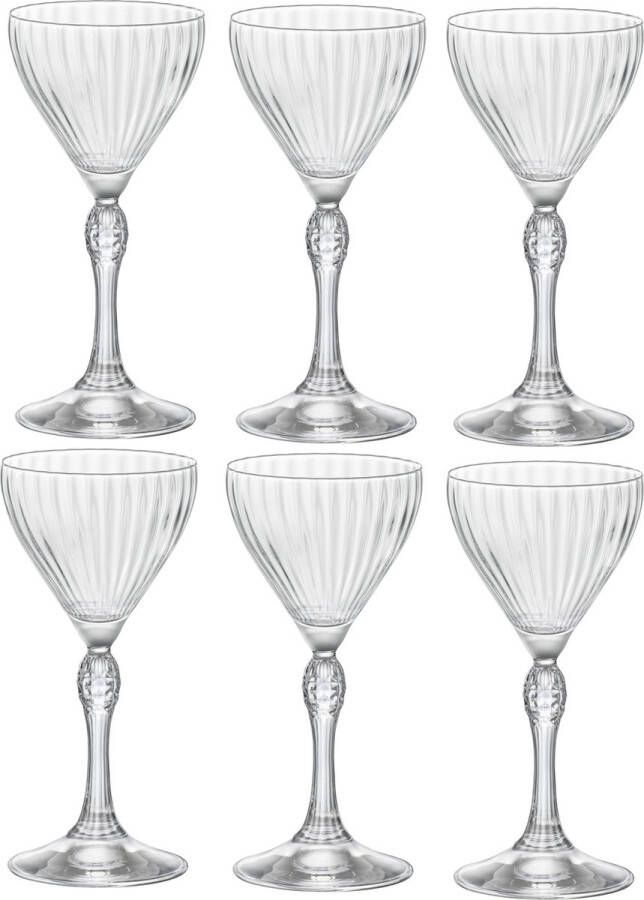 Bormioli Rocco Likeurglazen America 20's 140 ml 6 stuks